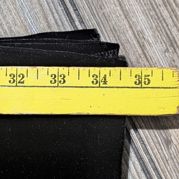 MSK women size 3X velour skirt plus size black - Picture 8 of 8